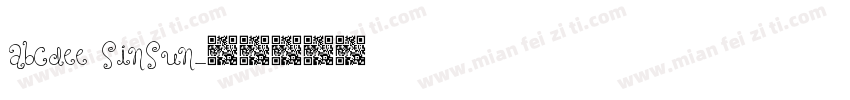 ABCDEE SinSun字体转换